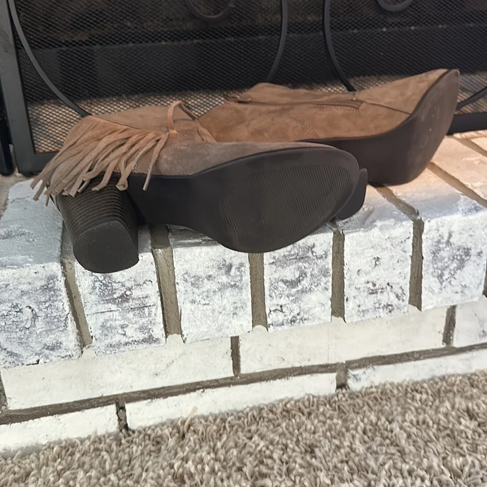 Madden Girl Taupe booties - Picture 4 of 4